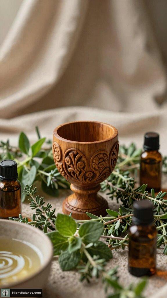 wooden ritual tools symbolism