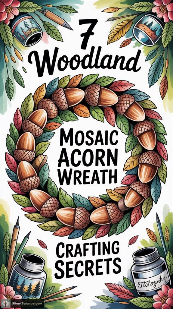 woodland acorn wreath secrets