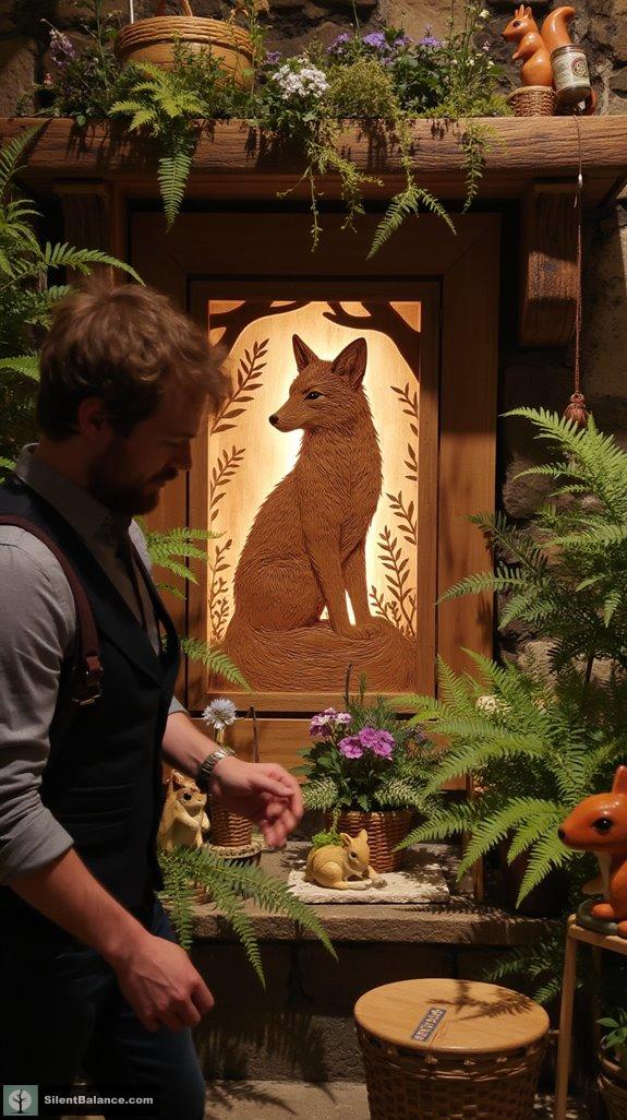 woodland creatures home decor