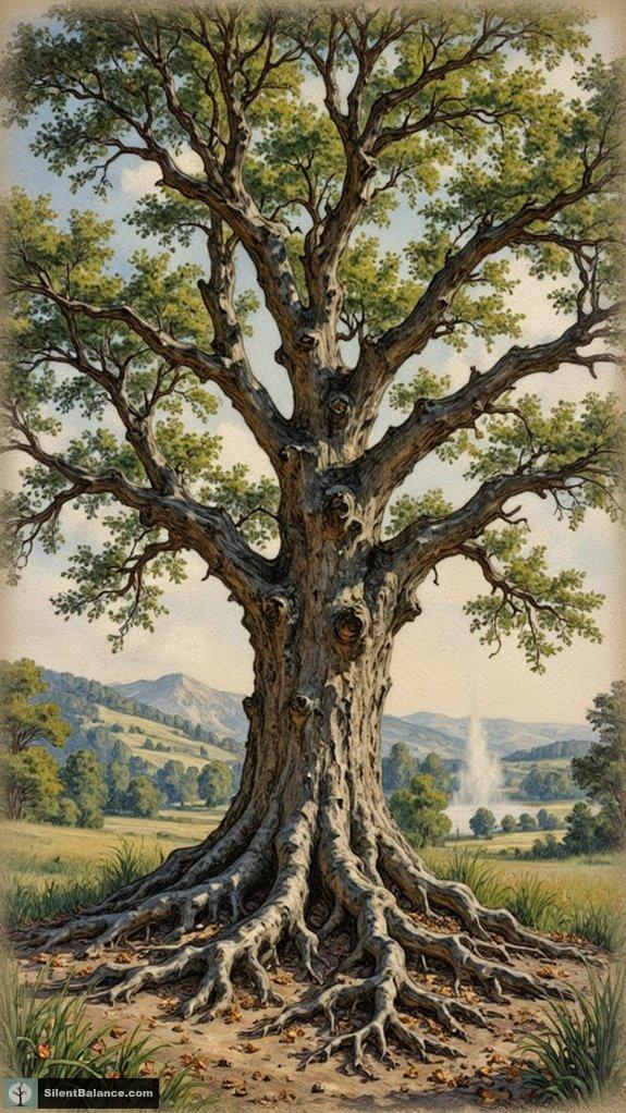 world tree as spiritual connector