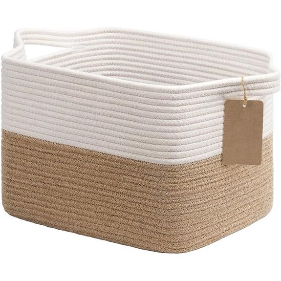 Goodpick Woven Storage Basket with Handles