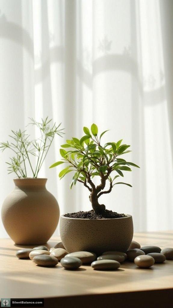 zen decor promotes tranquility