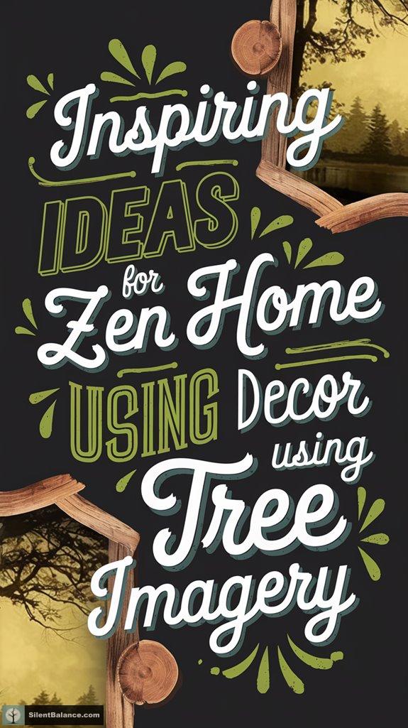 zen inspired tree decor ideas